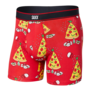 Daytripper Boxer Brief / Pizza On Earth- Red