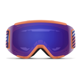 Squad S Coral Riso Print With Chromapop Everday Violet Mirror Lenses