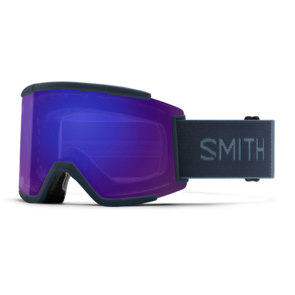 SMITH OPTICS Squad XL Black With Chromapop Everday Violet Mirror Lenses