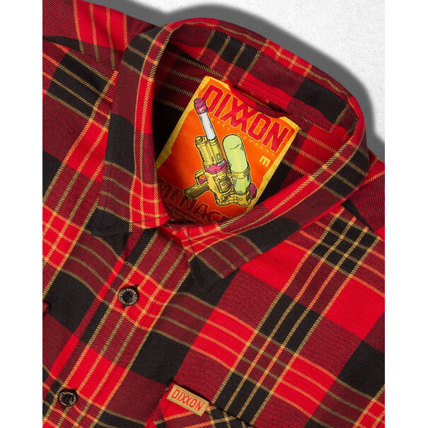 Dixxon Menace Flannel / Red