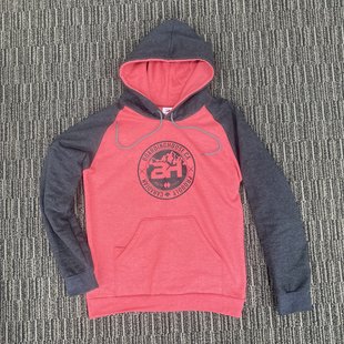 BH 2Tone Hoodie - RedXCharcoal