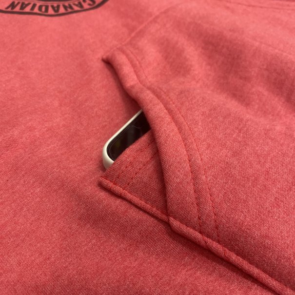THE BOARDING HOUSE BH 2Tone Hoodie - RedXCharcoal