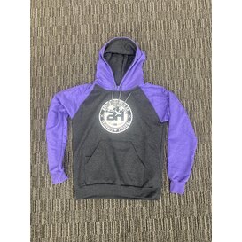 BH 2Tone Hoodie - PurpleXCharcoal