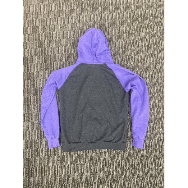 THE BOARDING HOUSE BH 2Tone Hoodie - PurpleXCharcoal