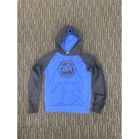 BH 2Tone Hoodie - BlueXCharcoal