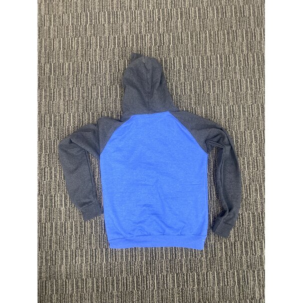 THE BOARDING HOUSE BH 2Tone Hoodie - BlueXCharcoal
