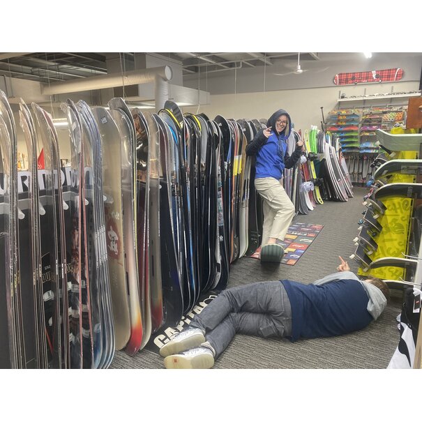 THE BOARDING HOUSE BH 2Tone Hoodie - BlueXCharcoal