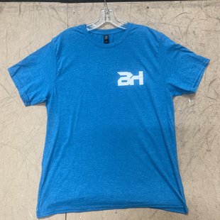 BH Tri-Blend TShirt - Heather Cyan