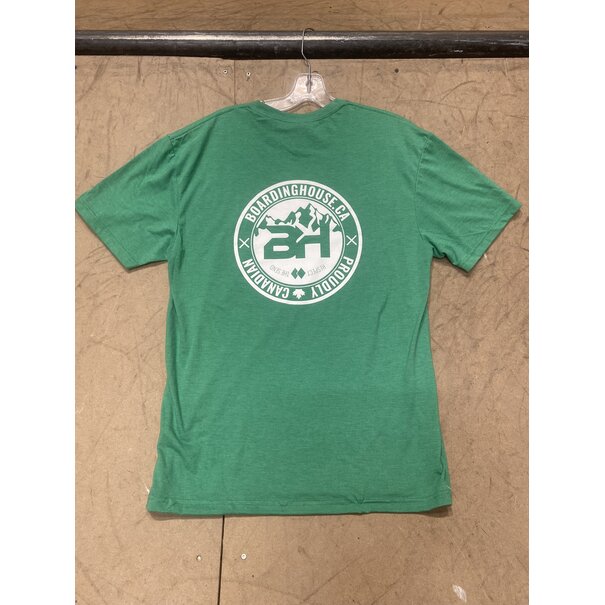 THE BOARDING HOUSE BH Tri-Blend TShirt - Heather Clover