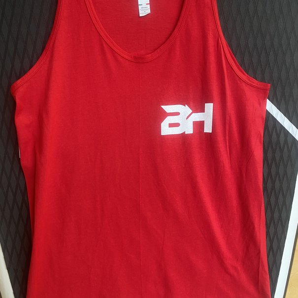 THE BOARDING HOUSE BH Guns Out Tank Top - Stop-N-Look Red