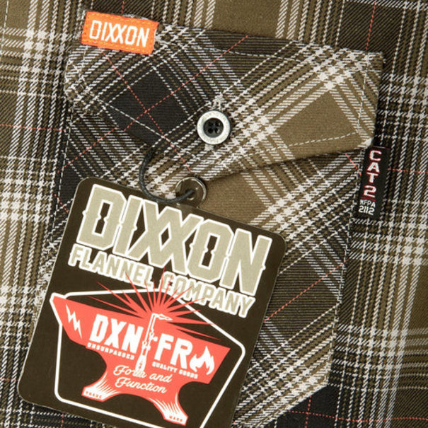 Dixxon Wildland Fire Resistant Flannel / Olive Green