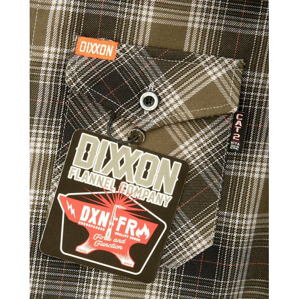 Dixxon Wildland Fire Resistant Flannel / Olive Green
