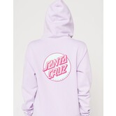 Other Dot Crop Hoodie - Lavender