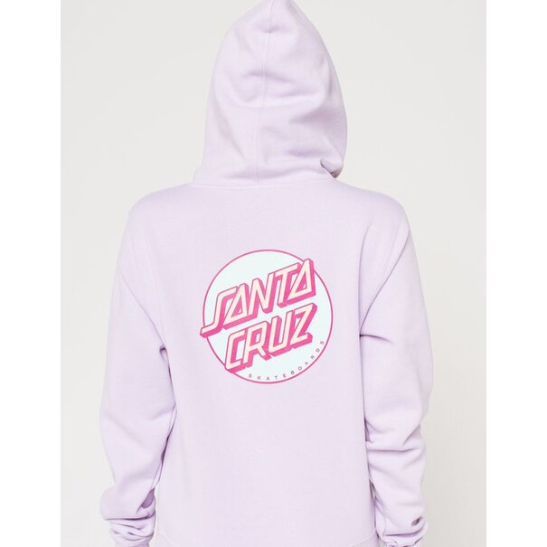 Santa Cruz Skateboards Other Dot Crop Hoodie - Lavender