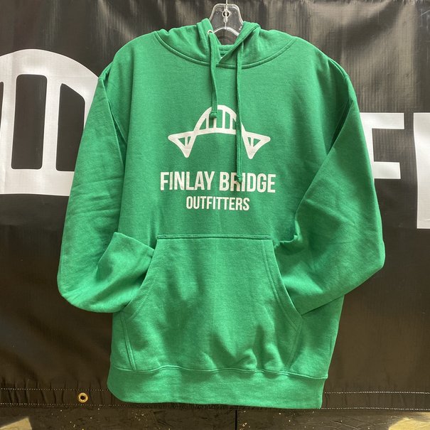 Finlay Bridge Outfitters FBO Logo Hoodie - Sage