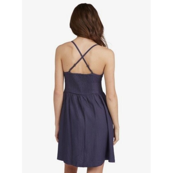ROXY Roxy Golden Lights Dress- Mood Indigo
