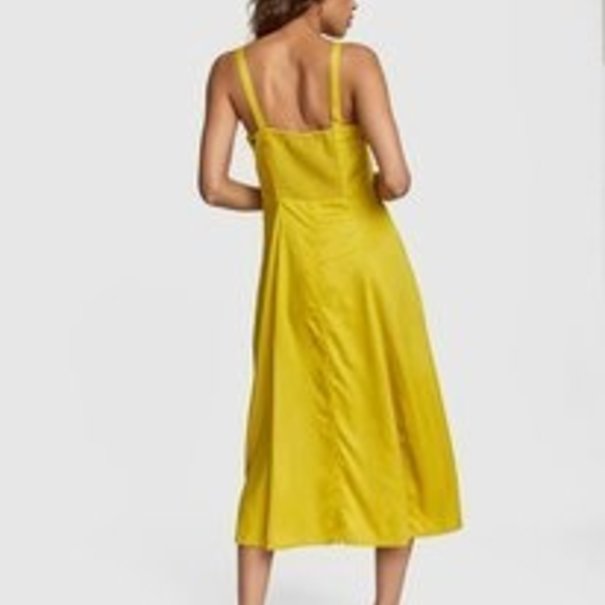 RVCA Jethro Midi Dress / Yellow