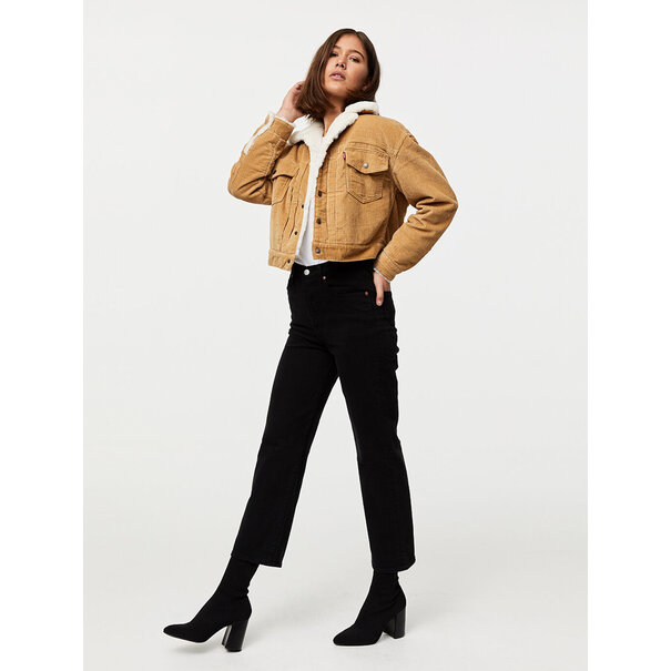 Levi Strauss & Co. Ribcage Straight Ankle Women's Jeans / Black