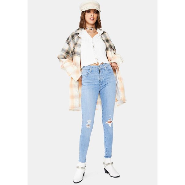 Levi Strauss & Co. Mile High Super Skinny Galaxy  Far Away
