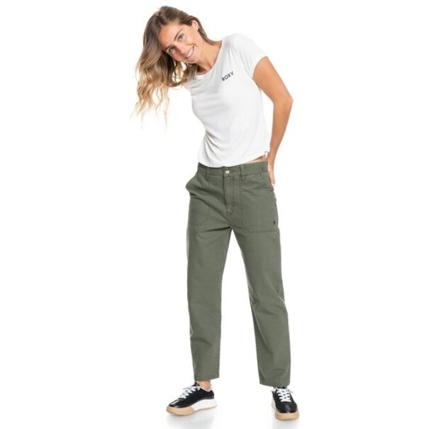 ROXY Roxy Broken Sun Cargo Pants: Thyme