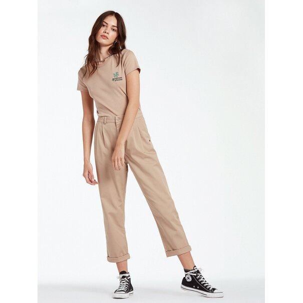 Volcom Women's Frochickie Trousers / Stone