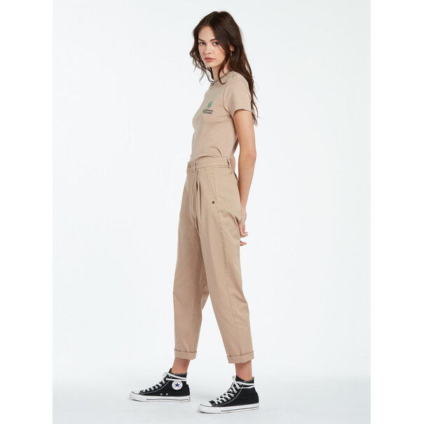 Volcom Women's Frochickie Trousers / Stone