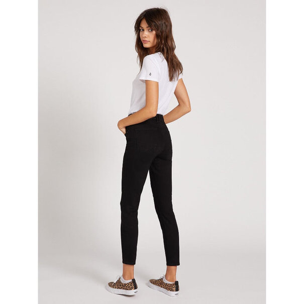 Volcom Volcom Liberator High Rise Jeans - Prem. Wash Blk