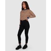 Solar High Rise Jeans / Black