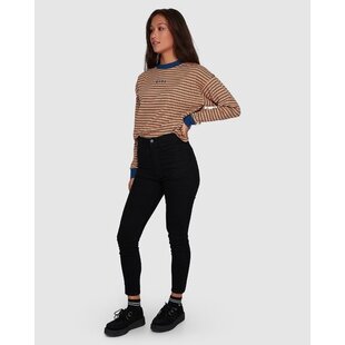 Solar High Rise Jeans / Black