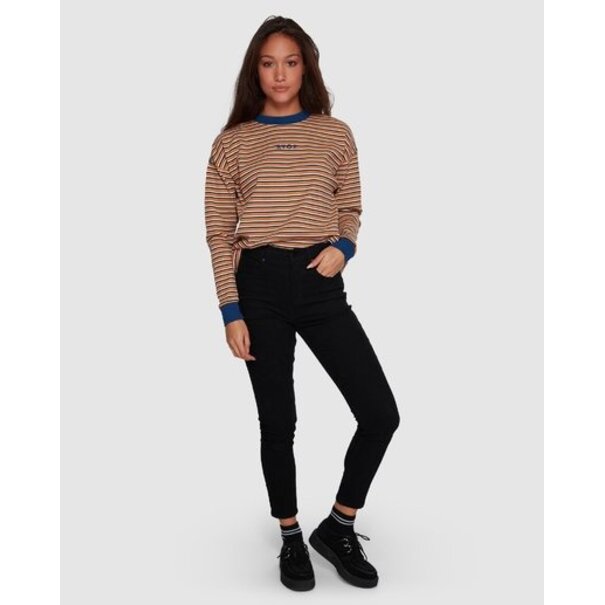 RVCA Solar High Rise Jeans / Black