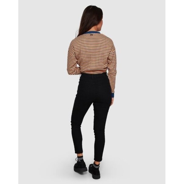 RVCA Solar High Rise Jeans / Black