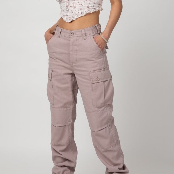 Obey Women's Combat Cargo Pants-Putty Purple - Medicine Hat-The Boarding  House