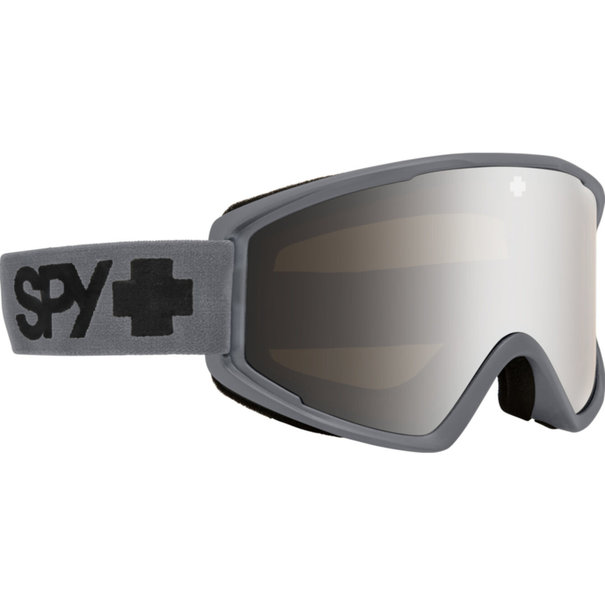 Spy Optics Crusher Elite Matte Gray HD Bronze with Silver Spectra Mirror Lenses