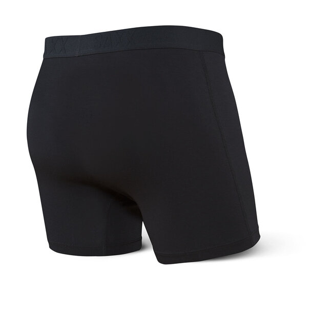 SAXX Underwear Ultra Boxer Brief Fly - Black/Black