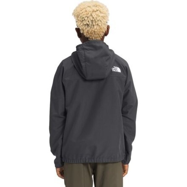 North Face Youth Packable Wind Jacket / Asphalt Grey