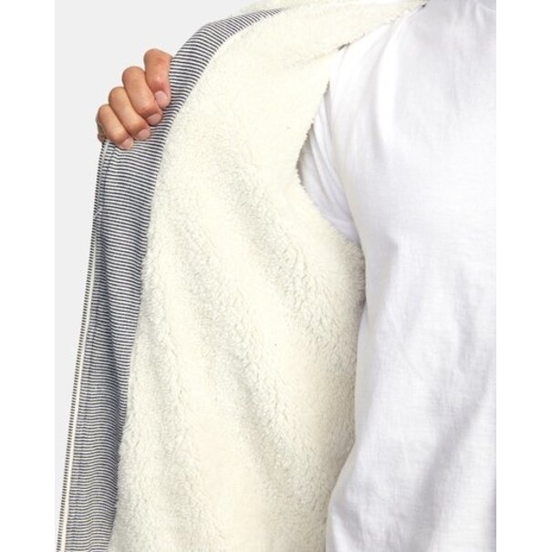 RVCA RVCA Men's  Cannon Sherpa Zip Up Hoodie