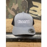 BH 6Panel Retro Trucker Hat - Black/Grey