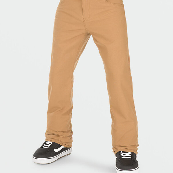 Volcom Mens 5-Pocket Tight Pants - Caramel