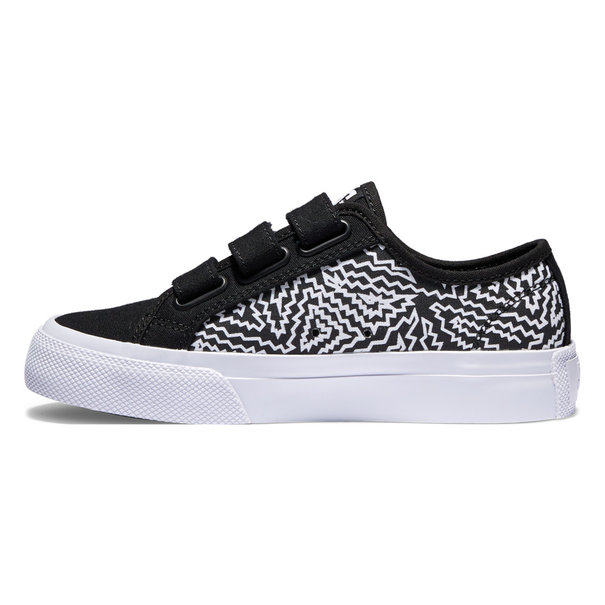 DC Shoes Manual V Shoes / Black and White Print