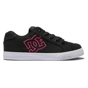 DC Girls Shoes Chelsea G Shoe-Black/Pink