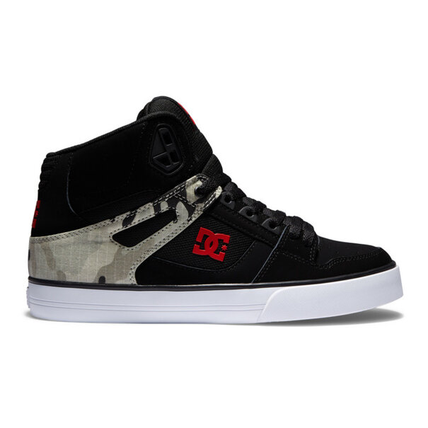 DC Shoes Men's Pure High-Top Shoes - Astro Camo Black