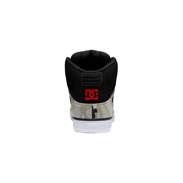 DC Shoes Men's Pure High-Top Shoes - Astro Camo Black