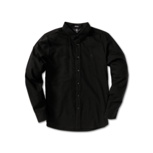 Oxford Stretch Long Sleeve / New Black