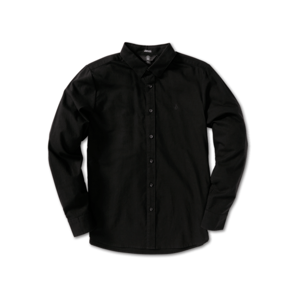 Volcom Oxford Stretch Long Sleeve / New Black