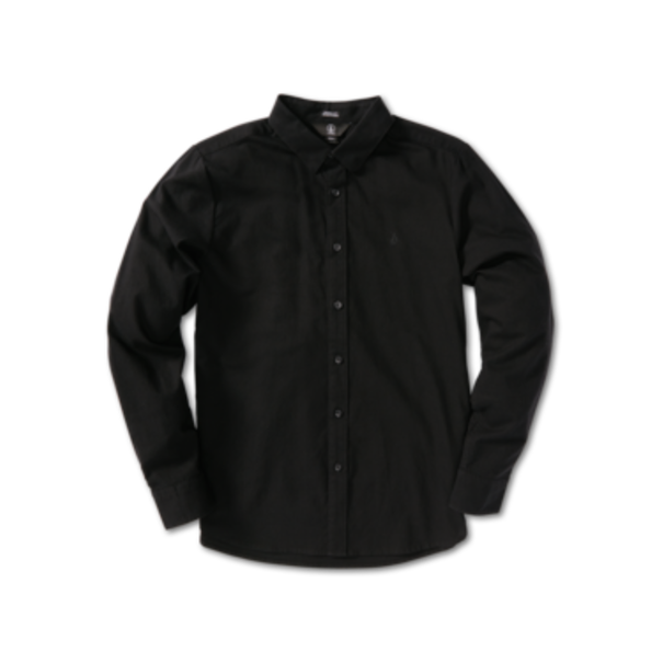 Volcom Oxford Stretch Long Sleeve / New Black