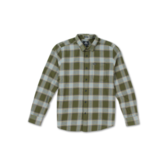 Caden Plaid Long Sleeve / Military