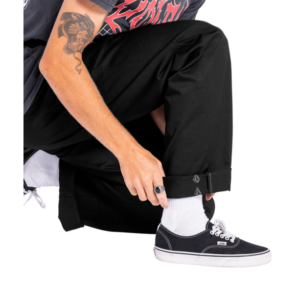 Volcom FRICKIN SKATE CHINO PANT - Black
