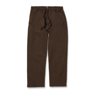 OUTER SPACED CASUAL PANT - DARK BROWN