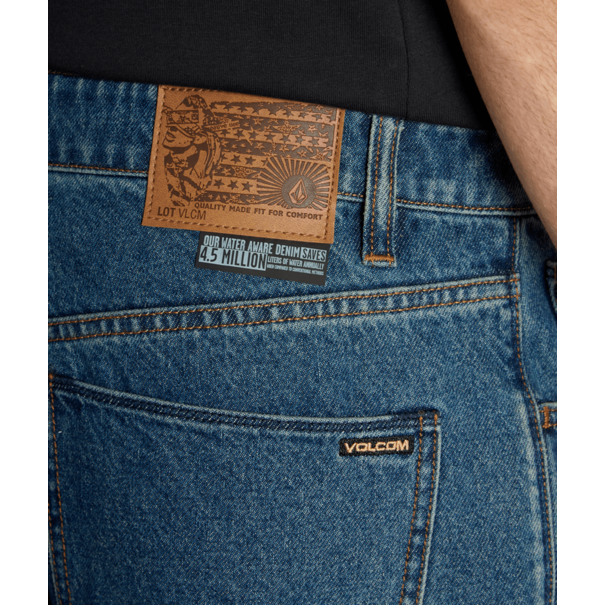 Volcom BILLOW TAPERED - INDIGO RIDGE WASH