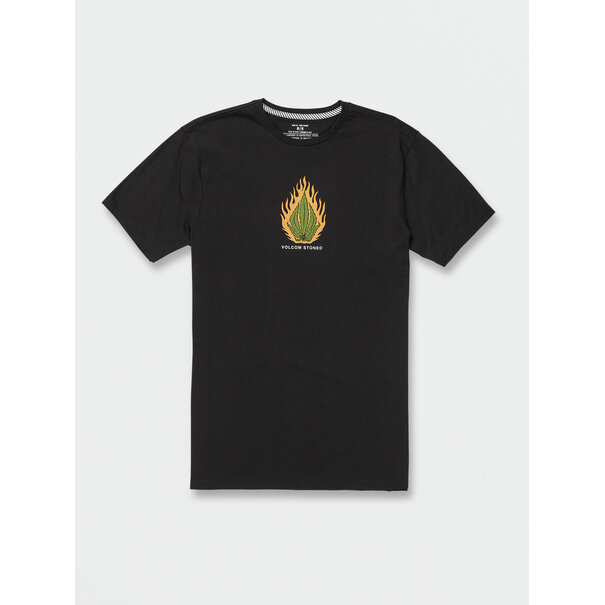 Volcom SKATE VITALS RUBBLE Short Sleeve Tee - Black